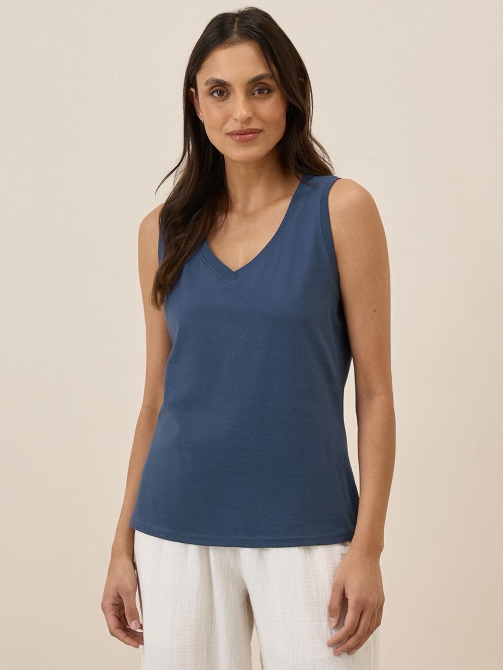 Pact Women's Organic Cotton Softspun V-Neck Tank